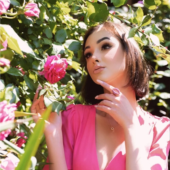 LATELITA KISS ME LIPS RING ROSEGOLD - Picture 7 of 15